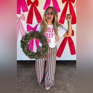 Blakeley Stripe Haddie Wide Leg Pants